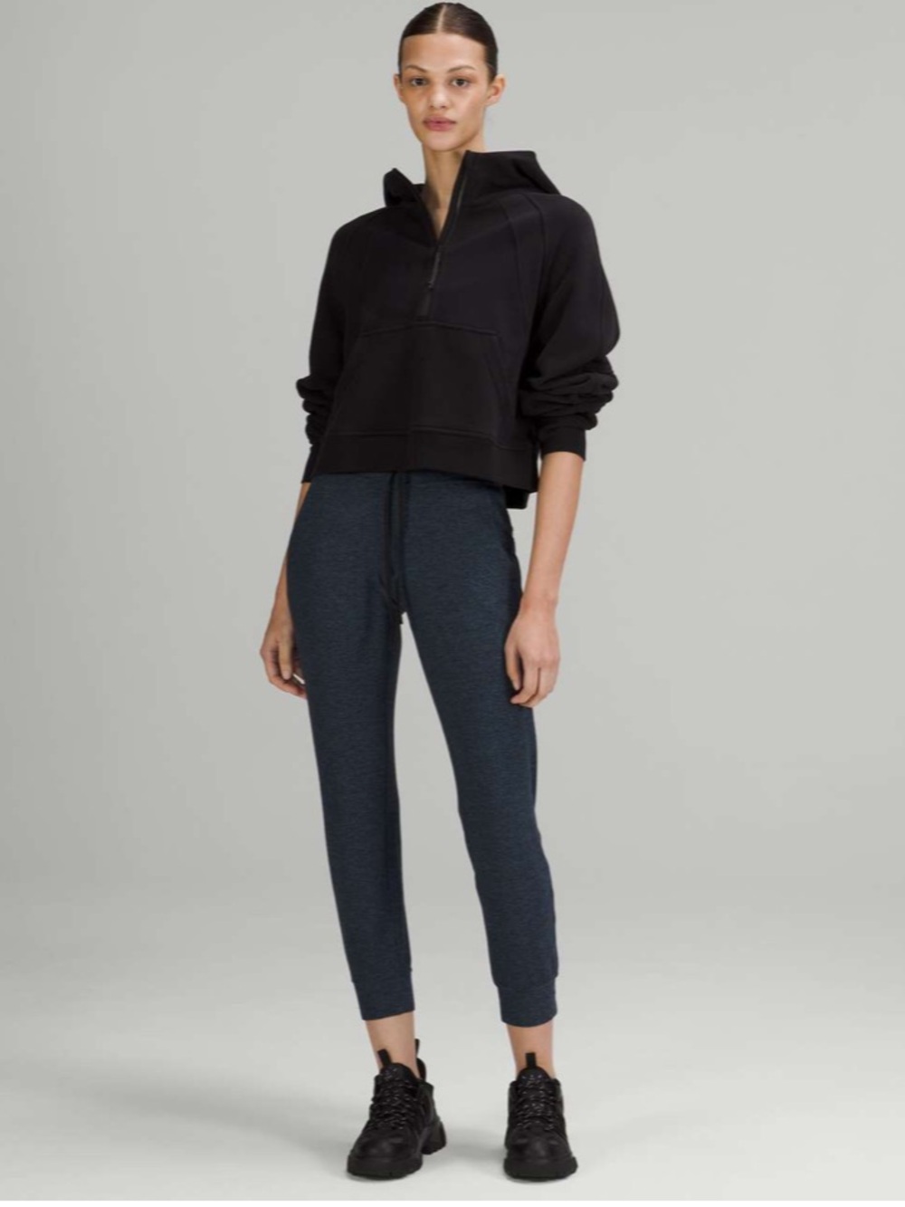 lululemon Ready to Rulu to Heathered True Navy/Black High-Rise Jogger Size 4